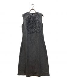 FENDI（フェンディ）の古着「ノースリーブワンピース」｜グレー