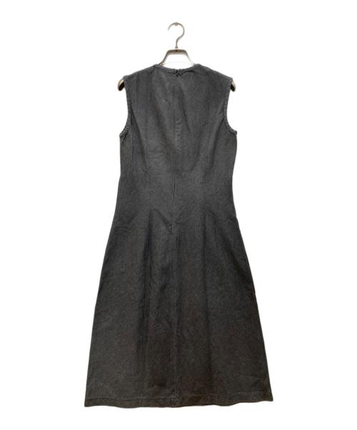FENDI（フェンディ）FENDI (フェンディ) ノースリーブワンピース グレー サイズ:44の古着・服飾アイテム