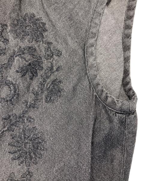 FENDI（フェンディ）FENDI (フェンディ) ノースリーブワンピース グレー サイズ:44の古着・服飾アイテム