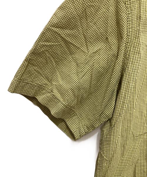 stussy（ステューシー）stussy (ステューシー) ヴィンテージチェックシャツ イエロー サイズ:Ｓの古着・服飾アイテム