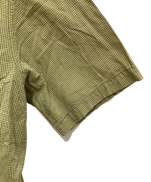 stussy（ステューシー）stussy (ステューシー) ヴィンテージチェックシャツ イエロー サイズ:Ｓの古着・服飾アイテム