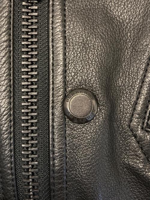 BURBERRY LONDON（バーバリーロンドン）BURBERRY LONDON (バーバリーロンドン) DESPATCH RIDERS COAT/ディスパッチ ライダースコート ブラック サイズ:42の古着・服飾アイテム