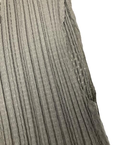 PLEATS PLEASE（プリーツプリーズ）PLEATS PLEASE (プリーツプリーズ) ノースリーブワンピース グレー サイズ:3の古着・服飾アイテム