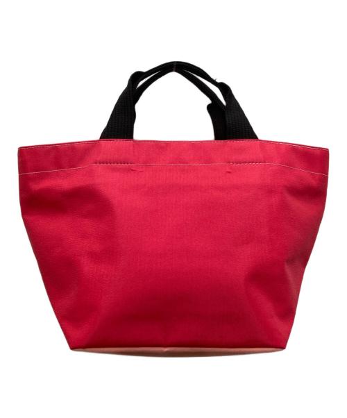 Herve Chapelier（エルベシャプリエ）Herve Chapelier (エルベシャプリエ) 舟形ハンドバッグ レッドの古着・服飾アイテム