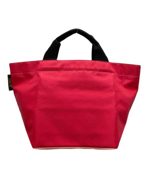 Herve Chapelier（エルベシャプリエ）Herve Chapelier (エルベシャプリエ) 舟形ハンドバッグ レッドの古着・服飾アイテム