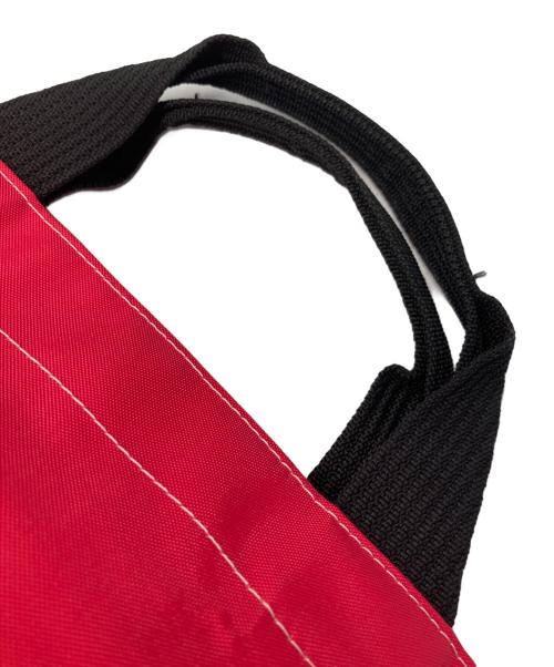 Herve Chapelier（エルベシャプリエ）Herve Chapelier (エルベシャプリエ) 舟形ハンドバッグ レッドの古着・服飾アイテム