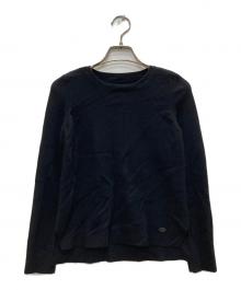 FOXEY（フォクシー）の古着「daisy lin クルーネックニット」｜ブラック