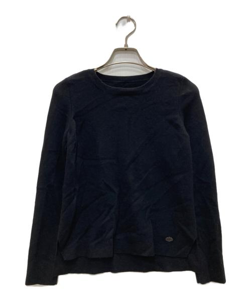 FOXEY（フォクシー）FOXEY (フォクシー) daisy lin クルーネックニット ブラック サイズ:38の古着・服飾アイテム
