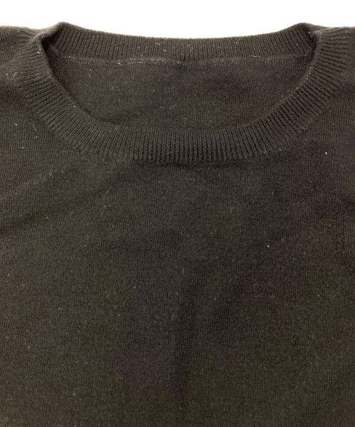 FOXEY（フォクシー）FOXEY (フォクシー) daisy lin クルーネックニット ブラック サイズ:38の古着・服飾アイテム