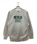 Championチャンピオン）の古着「クルーネックスウェット」｜グレー