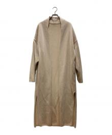 MUSE de Deuxieme Classe（ミューズ ドゥーズィエム クラス）の古着「Twins cotton ロングガウン」｜ベージュ
