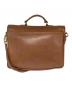 COACH (コーチ) レザーショルダーバッグ ブラウン：8000円