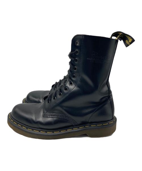 Dr.Martens（ドクターマーチン）Dr.Martens (ドクターマーチン) 10ホールブーツ ブラック サイズ:UK7の古着・服飾アイテム