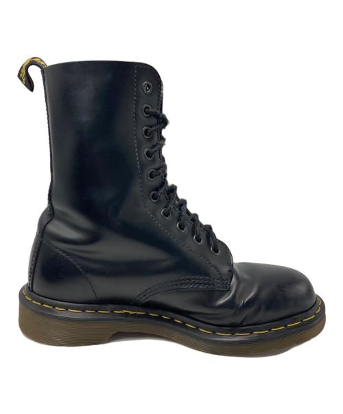 Dr.Martens（ドクターマーチン）Dr.Martens (ドクターマーチン) 10ホールブーツ ブラック サイズ:UK7の古着・服飾アイテム