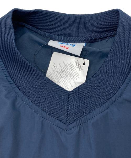 KEBOZ（ケボズ）KEBOZ (ケボズ) ナイロンプルオーバー ネイビー サイズ:Ｌの古着・服飾アイテム