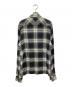 NUMBER (N)INE (ナンバーナイン) オンブレチェックシャツ グレー サイズ:3：5000円