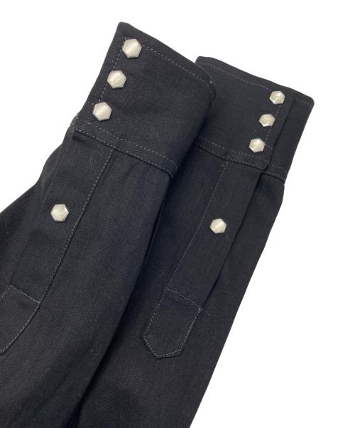 Azuma（アズマ）Azuma (アズマ) 8oz WESTERN DENIM SHIRT/8オンス ウエスタン デニム シャツ ブラック サイズ:2の古着・服飾アイテム