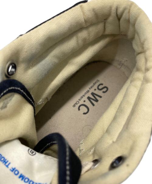 SWC（ステファニー ワーカーズ クラブ）SWC (ステファニー ワーカーズ クラブ) ハイカットスニーカー ブラック サイズ:Lの古着・服飾アイテム