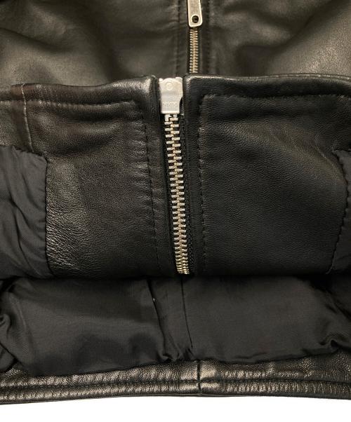 UNITED TOKYO（ユナイテッドトーキョー）UNITED TOKYO (ユナイテッドトーキョー) レザージャケット ブラック サイズ:2の古着・服飾アイテム