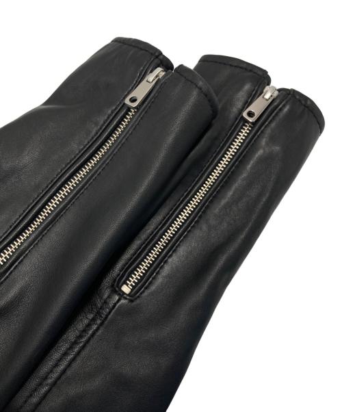 UNITED TOKYO（ユナイテッドトーキョー）UNITED TOKYO (ユナイテッドトーキョー) レザージャケット ブラック サイズ:2の古着・服飾アイテム