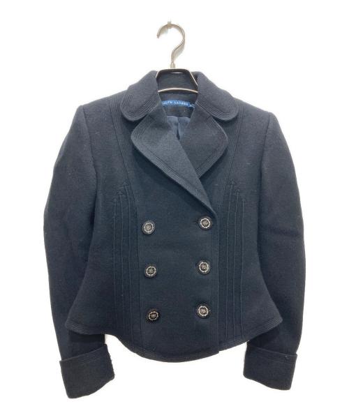 RALPH LAUREN（ラルフローレン）RALPH LAUREN (ラルフローレン) ショート丈ジャケット ブラックの古着・服飾アイテム