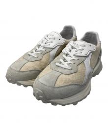 D.A.T.E.（デイト）の古着「DAYTONA VETTA ローカットスニーカー」｜グレー×ホワイト