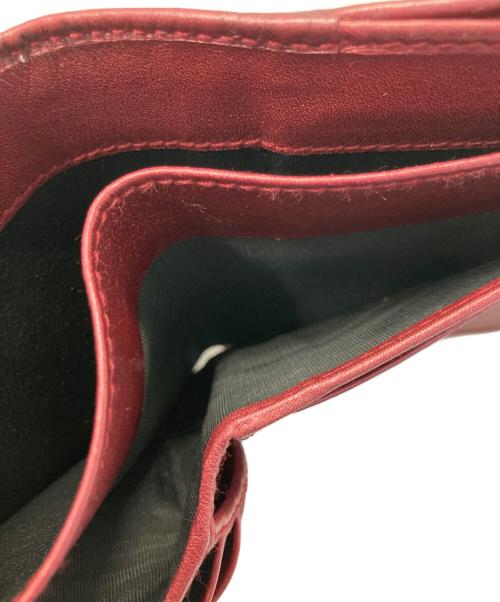 GUCCI（グッチ）GUCCI (グッチ) 2つ折り財布 レッドの古着・服飾アイテム