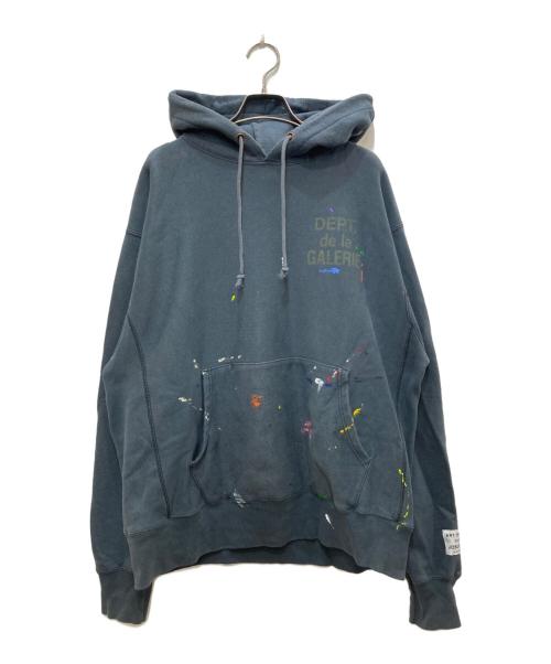GALLERY DEPT（ギャラリー デプト）GALLERY DEPT (ギャラリー デプト) GD French Logo Hoodie ブラック サイズ:Lの古着・服飾アイテム