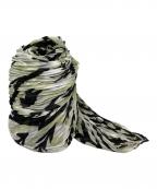 PLEATS PLEASEプリーツプリーズ）の古着「プリーツストール」｜ホワイト×ブラック