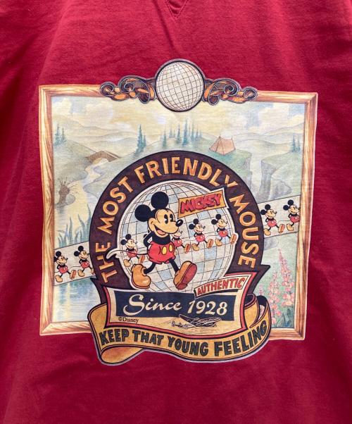 DISNEY（ディズニー）DISNEY (ディズニー) ヴィンテージプリントTシャツ ブラウン サイズ:Ｍの古着・服飾アイテム