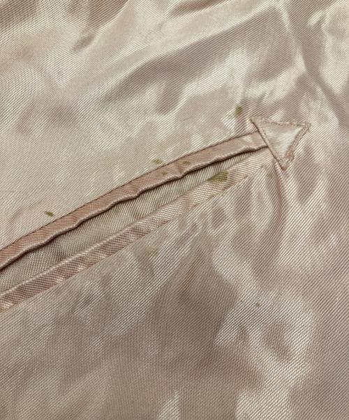 東洋エンタープライズ（トウヨウエンタープライズ）東洋エンタープライズ (トウヨウエンタープライズ) 「鷹×Japan Map」スカジャン ブラック×ピンク サイズ:Lの古着・服飾アイテム