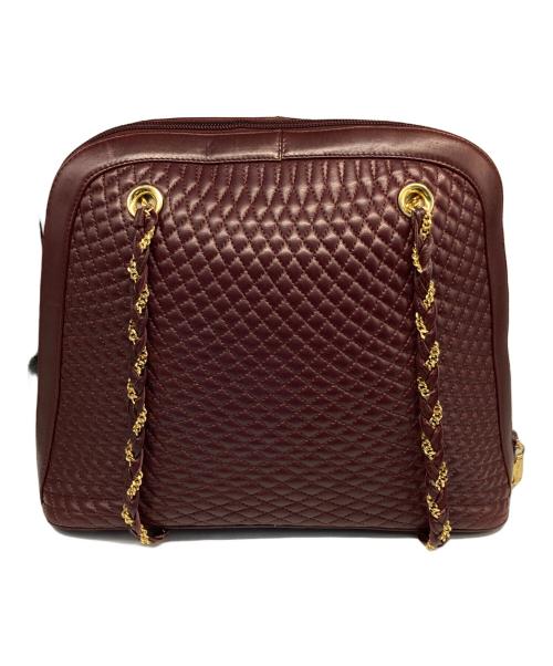 BALLY（バリー）BALLY (バリー) トートバッグ ボルドーの古着・服飾アイテム