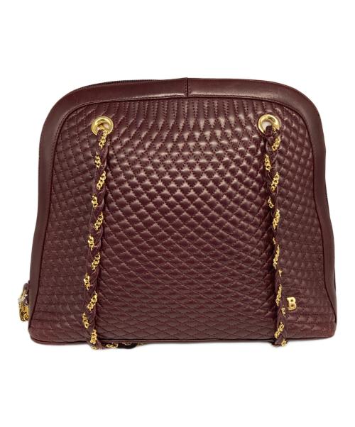 BALLY（バリー）BALLY (バリー) トートバッグ ボルドーの古着・服飾アイテム