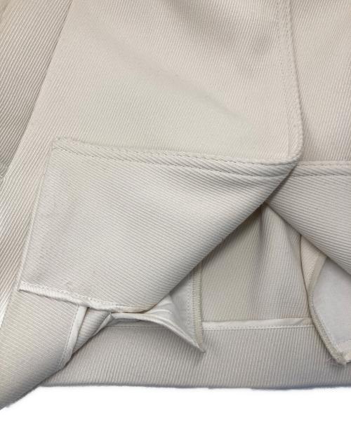 UNITED ARROWS TOKYO（ユナイテッドアローズトウキョウ）UNITED ARROWS TOKYO (ユナイテッドアローズトウキョウ) P/R ツイル ノーカラー ミドルコート ホワイト サイズ:36の古着・服飾アイテム