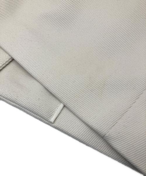 UNITED ARROWS TOKYO（ユナイテッドアローズトウキョウ）UNITED ARROWS TOKYO (ユナイテッドアローズトウキョウ) P/R ツイル ノーカラー ミドルコート ホワイト サイズ:36の古着・服飾アイテム