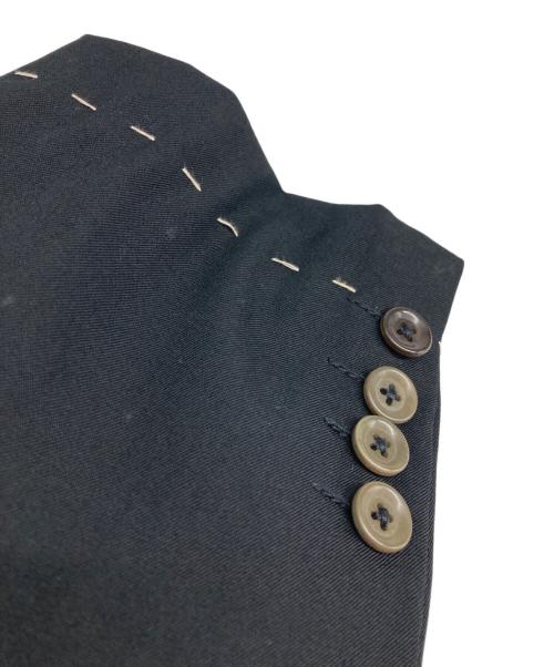 Y's for men（ワイズフォーメン）Y's for men (ワイズフォーメン) ステッチテーラードジャケット ブラック サイズ:3の古着・服飾アイテム