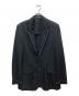 Y's for men（ワイズフォーメン）の古着「ステッチテーラードジャケット」｜ブラック