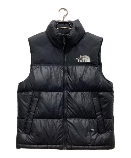 THE NORTH FACE（ザ ノース フェイス）THE NORTH FACE (ザ ノース フェイス) ヌプシ オンボール ジップアップ ダウンベスト ブラック サイズ:Ｍの古着・服飾アイテム