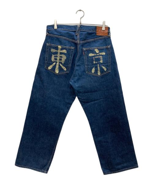 EVISU（エヴィス）EVISU (エヴィス) セルビッチデニムパンツ インディゴ サイズ:不明の古着・服飾アイテム