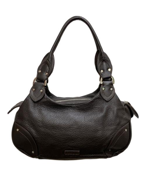 GIANFRANCO FERRE（ジャンフランコフェレ）GIANFRANCO FERRE (ジャンフランコフェレ) ワンショルダーバッグ ブラウンの古着・服飾アイテム