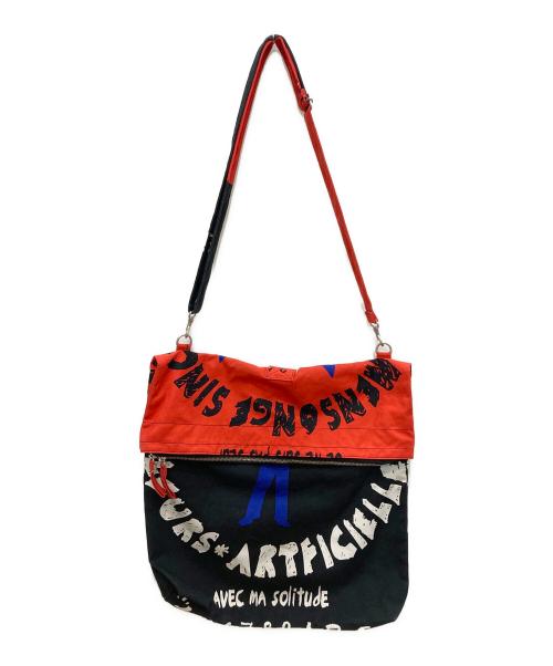 Y's（ワイズ）Y's (ワイズ) 2WAYバッグ レッドの古着・服飾アイテム