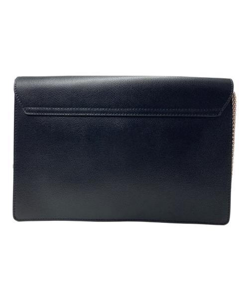 FURLA（フルラ）FURLA (フルラ) チェーンショルダーバッグ ブラックの古着・服飾アイテム
