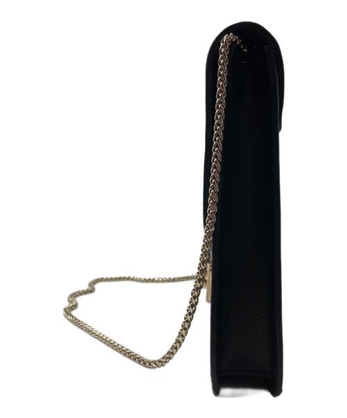 FURLA（フルラ）FURLA (フルラ) チェーンショルダーバッグ ブラックの古着・服飾アイテム