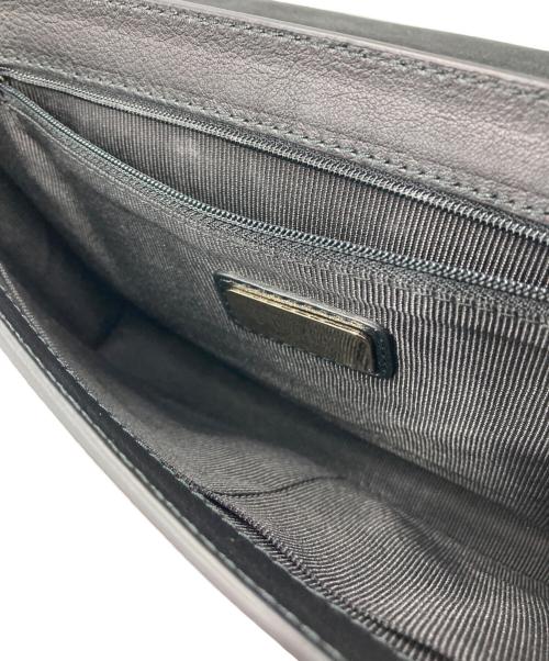 FURLA（フルラ）FURLA (フルラ) チェーンショルダーバッグ ブラックの古着・服飾アイテム