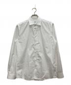 BURBERRYバーバリー）の古着「Sinclair Cotton Slim-Fit Dress Shirt/シンクレア　コットン　スリムフィット　ドレスシャツ」｜ホワイト