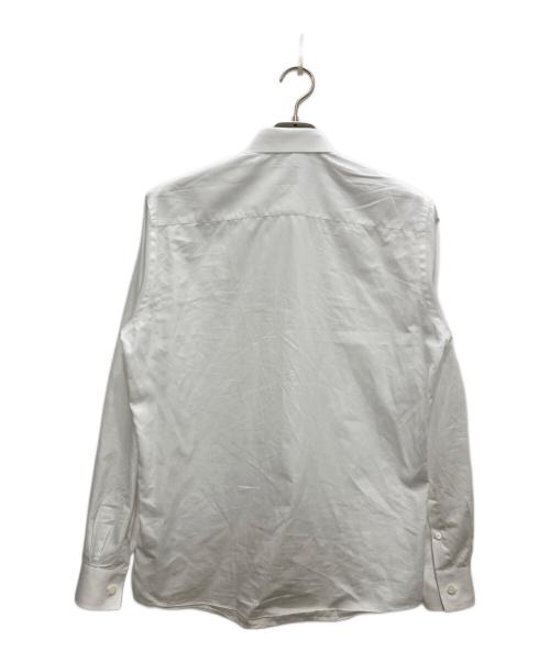 BURBERRY（バーバリー）BURBERRY (バーバリー) Sinclair Cotton Slim-Fit Dress Shirt/シンクレア　コットン　スリムフィット　ドレスシャツ ホワイト サイズ:38の古着・服飾アイテム