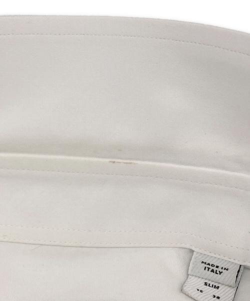 BURBERRY（バーバリー）BURBERRY (バーバリー) Sinclair Cotton Slim-Fit Dress Shirt/シンクレア　コットン　スリムフィット　ドレスシャツ ホワイト サイズ:38の古着・服飾アイテム