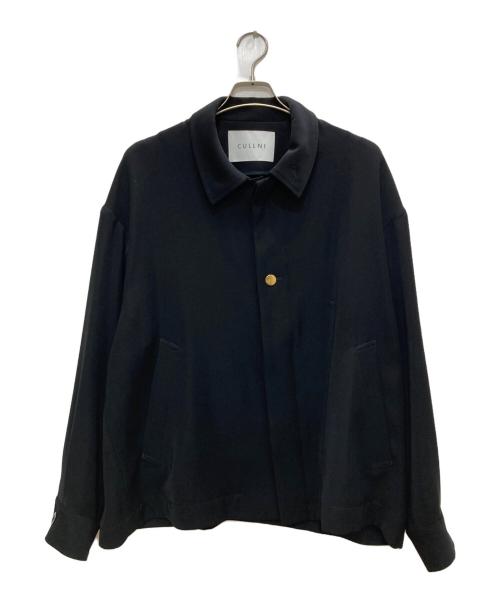 CULLNI（クルニ）CULLNI (クルニ) Double Satin Coach Jacket/ダブルサテンコーチジャケット ブラック サイズ:1の古着・服飾アイテム