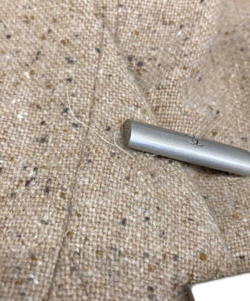 CHANEL（シャネル）CHANEL (シャネル) カシミヤ100％ ジャケットセットアップ ベージュ サイズ:36の古着・服飾アイテム