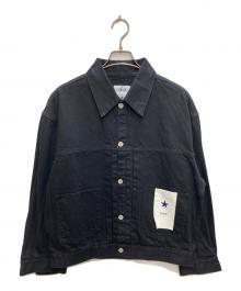 CONVERSE TOKYO（コンバーストウキョウ）の古着「DENIM JACKET」｜ブラック